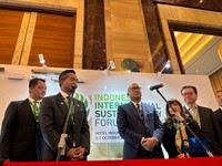 Menteri Investasi/Kepala BKPM Rosan P Roeslani di Acara ISF, Selasa (6/10/2026). (CNBC Indonesia/Firda Dwi Muliawati)