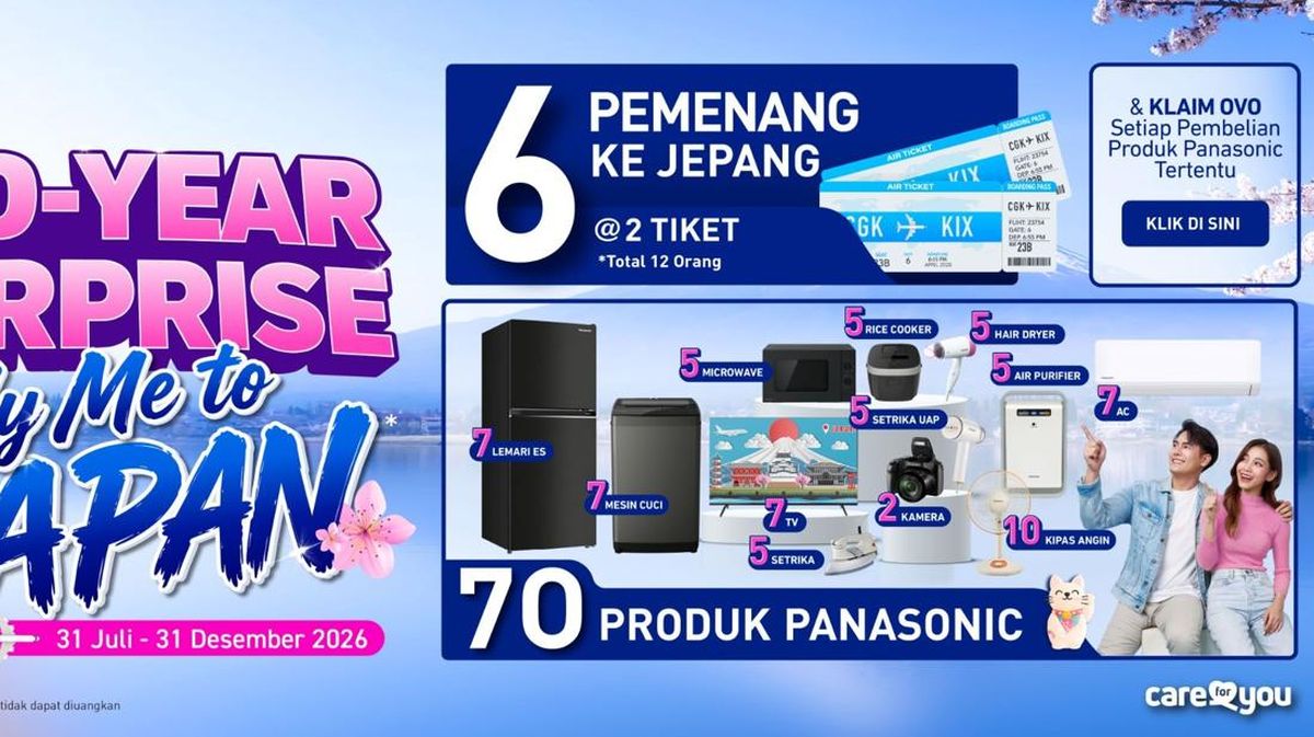 Panasonic Bagi Tiket Gratis ke Jepang Lewat Mid-Year Surprise — NadiKabar.com