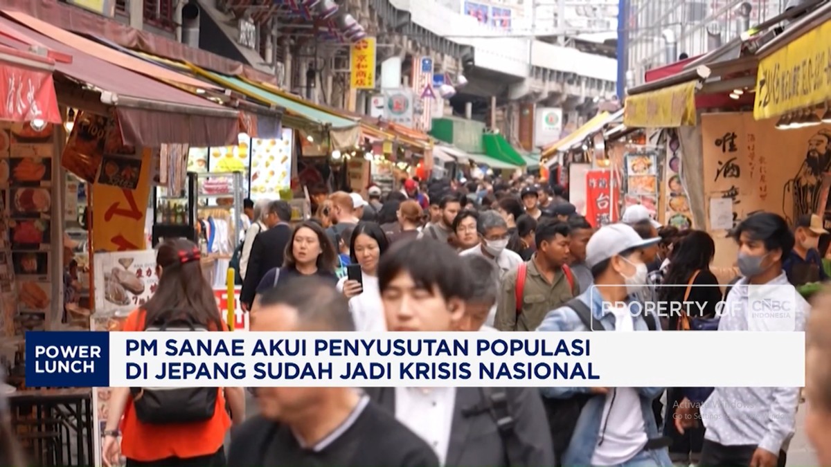 Video: PM Sanae: Penyusutan Populasi Jepang Sudah Jadi Krisis Nasional