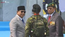 Sosok Komandan Upacara HUT TNI yang Curi Perhatian Prabowo dan SBY