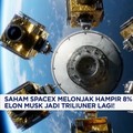 Saham SpaceX Melonjak Hampir 8% Elon Musk Jadi Triliuner Lagi!