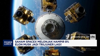 Saham SpaceX Melonjak Hampir 8% Elon Musk Jadi Triliuner Lagi!