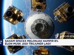 Saham SpaceX Melonjak Hampir 8% Elon Musk Jadi Triliuner Lagi!