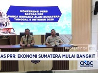 Satgas PRR: Ekonomi Sumatera Mulai Bangkit
