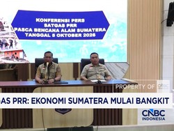 Satgas PRR: Ekonomi Sumatera Mulai Bangkit