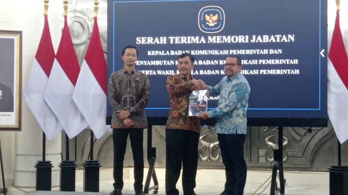 Jalani Sertijab, Syahganda Nainggolan Resmi Bertugas sebagai Kepala Bakom RI — NadiKabar.com