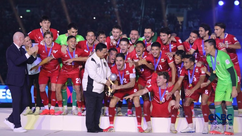 Timnas Indonesia berhasil menjadi juara FIFA ASEAN Cup 2026 usai mengalahkan Thailand pada babak final di Stadion Utama Gelora Bung Karno (SUGBK), Senayan, Jakarta, Senin (5/10/2026) malam.