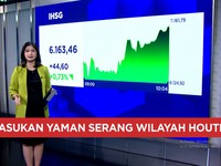 Yaman Serang Houthi, IHSG Menguat Tapi Rupiah Anjlok Lawan Dolar AS