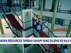 Bayan Resources Tambah Saham Yang Dilepas ke Haji Isam
