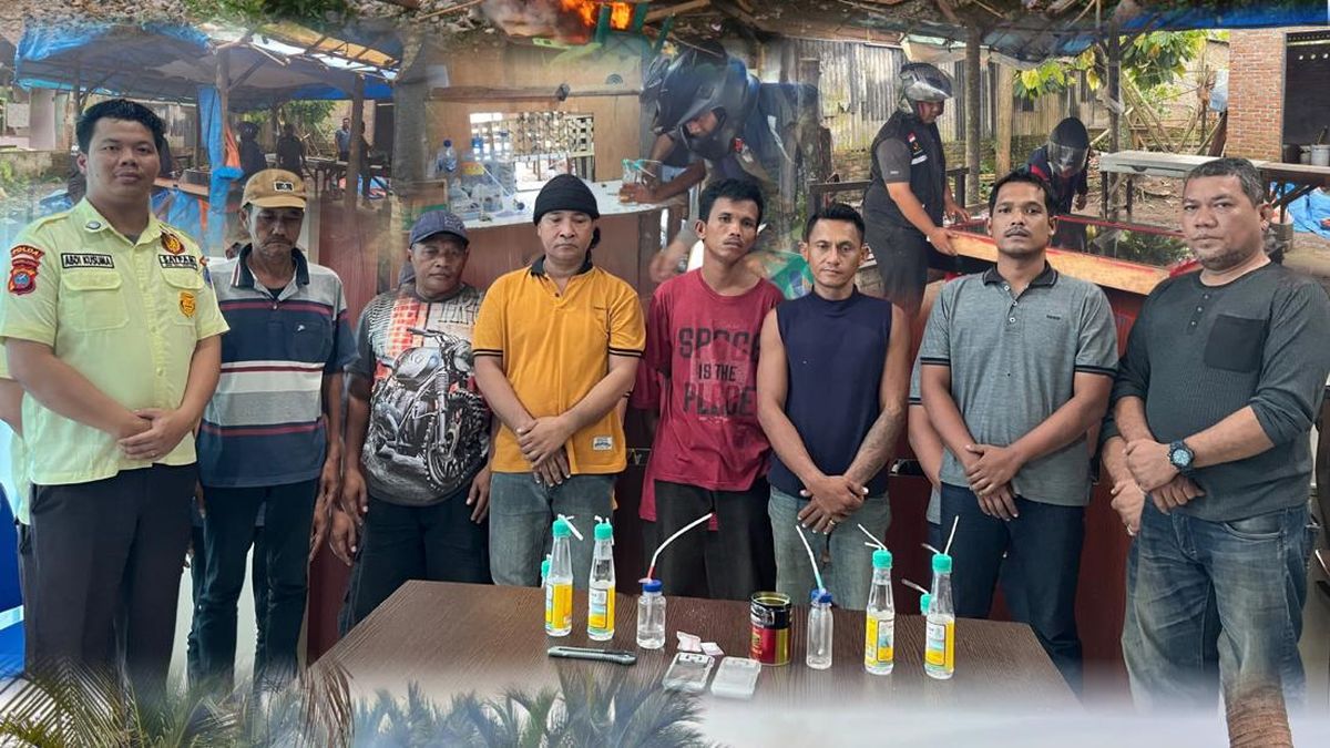 BNN Gerebek Sarang Narkoba di Deli Serdang, 6 Orang Ditangkap! — NadiKabar.com
