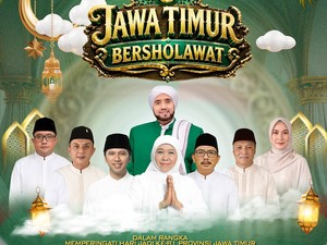 Jatim Bersholawat Digelar Malam Ini, Simak Rekayasa Lalu Lintasnya