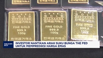 Investor Nantikan Arah Suku Bunga The Fed untuk Memprediksi Harga Emas