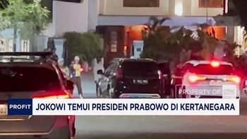 Jokowi Temui Presiden Prabowo di Kertanegara