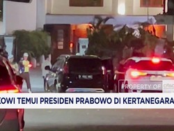 Jokowi Temui Presiden Prabowo di Kertanegara