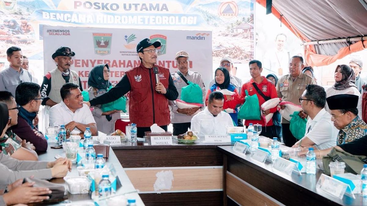 Gus Ipul Salurkan Bantuan Rp 328 Juta untuk Korban Banjir Solok — NadiKabar.com