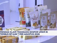 Mendag Klaim Transaksi Ekspor UMKM RI Tembus Rp 6,69 T per Agustus 2026