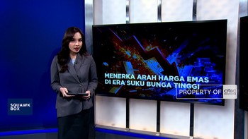 Menerka Arah Harga Emas di Era Suku Bunga Tinggi