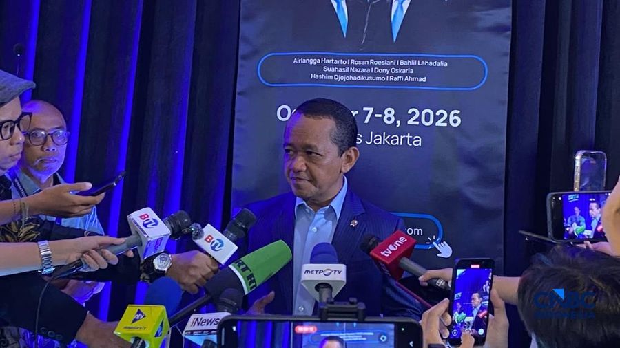 Menteri ESDM Bahlil Lahadalia. (CNBC Indonesia/Firda Dwi Muliawati)