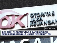 OJK Bidik RI Akan Punya 5 Bank Syariah Besar Dengan Skala Usaha Mendekati BSI