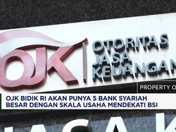 OJK Bidik RI Akan Punya 5 Bank Syariah Besar Dengan Skala Usaha Mendekati BSI