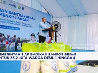 Pemerintah Siap Bagikan Bansos Beras Untuk 33,2 Juta Warga Desil 1 Hingga 4