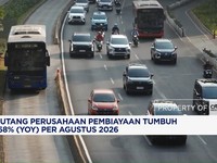 Piutang Perusahaan Pembiayaan Tumbuh 1,68% (YoY) per Agustus 2026