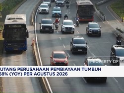 Piutang Perusahaan Pembiayaan Tumbuh 1,68% (YoY) per Agustus 2026