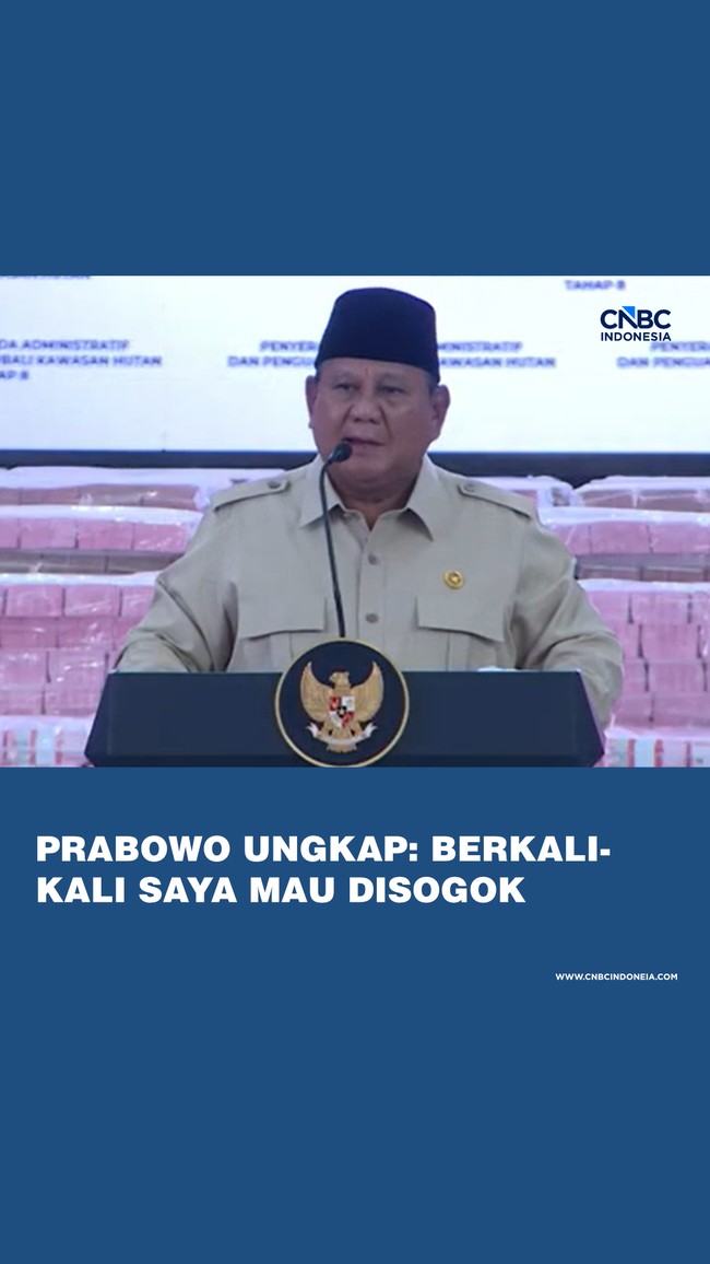 Prabowo Ungkap: Berkali-kali Saya Mau Disogok