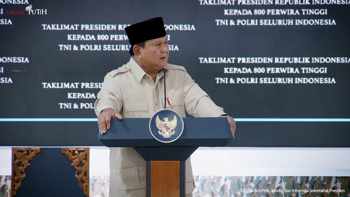 Seskab Teddy Ungkap 5 Arahan Prabowo kepada Perwira Tinggi TNI dan Polri