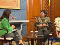 Profil Gubernur Bank Indonesia (BI) Destry Damayanti. (CNBC Indonesia/Maikel Jefriando)
