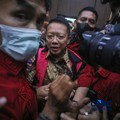 Terdakwa dugaan korupsi dan tindak pidana pencucian uang (TPPU) yang merupakan mantan Jaksa Agung Muda Tindak Pidana Khusus (Jampidsus) Kejaksaan Agung, Febrie Adriansyah tiba di Pengadilan Tipikor, Jakarta, Rabu (7/10/2026). (CNBC Indonesia/Faisal R