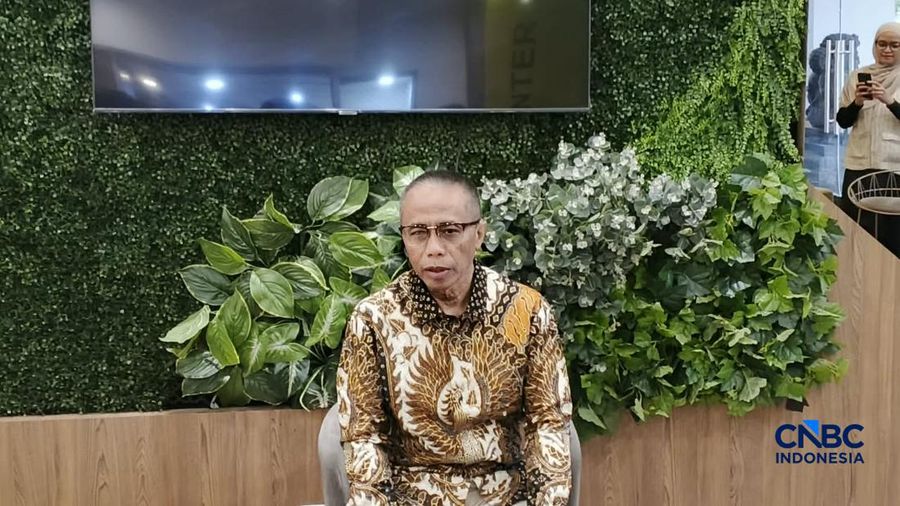 Wakil Menteri Koordinator Bidang Perekonomian (Wamenko Perekonomian), Dradjad Hari Wibowo saat ditemui di Jakarta, Rabu (7/10/2026). (CNBC Indonesia/Chandra Dwi Pranata)