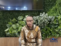 Wakil Menteri Koordinator Bidang Perekonomian (Wamenko Perekonomian), Dradjad Hari Wibowo saat ditemui di Jakarta, Rabu (7/10/2026). (CNBC Indonesia/Chandra Dwi Pranata)