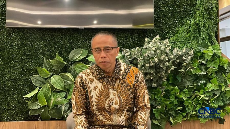 Wakil Menteri Koordinator Bidang Perekonomian (Wamenko Perekonomian), Dradjad Hari Wibowo saat ditemui di Jakarta, Rabu (7/10/2026). (CNBC Indonesia/Chandra Dwi Pranata)