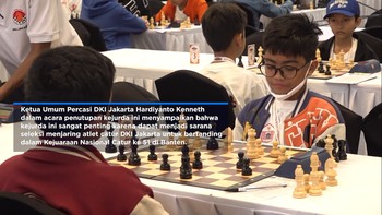 420 Pecatur Unjuk Gigi di Kejurda Catur Piala Gubernur DKI Jakarta 2026