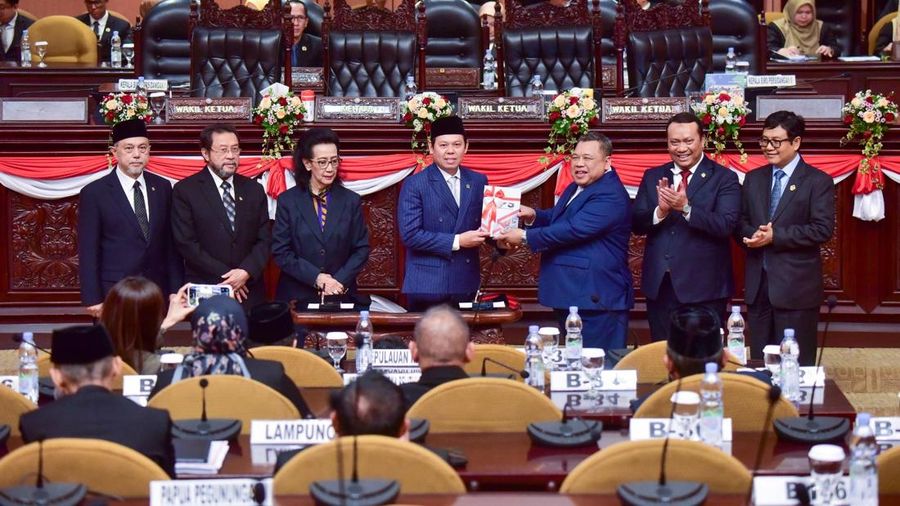 Badan Pemeriksa Keuangan Republik Indonesia (BPK) menyerahkan Ikhtisar Hasil Pemeriksaan Semester (IHPS) I Tahun 2026 kepada Dewan Perwakilan Daerah (DPD) RI. (Dok BPK)