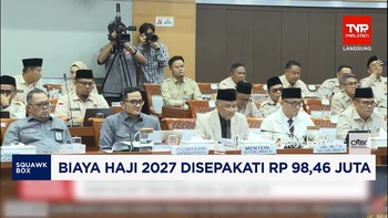 Biaya Haji 2027 Disepakati Rp98,46 Juta