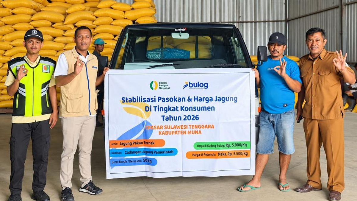 Ilustrasi berita Bisnis: BULOG Percepat Penyaluran SPHP Jagung Pakan, Pastikan Stok Nasional Cukup