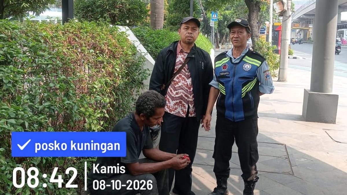 Ilustrasi berita Nasional: Viral Pengemis di JPO Rasuna Said, Dinsos Evakuasi ke Panti Sosial