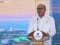 Groundbreaking 11 Ekosistem Hilirisasi Nikel serta Ekspor Perdana Baterai EV, 8 Oktober 2026. (Tangkapan layar youtube Setres RI)