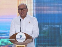 Groundbreaking 11 Ekosistem Hilirisasi Nikel serta Ekspor Perdana Baterai EV, 8 Oktober 2026. (Tangkapan layar youtube Setres RI)