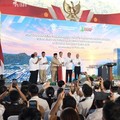 Groundbreaking 11 Ekosistem Hilirisasi Nikel serta Ekspor Perdana Baterai EV, 8 Oktober 2026. (Tangkapan layar youtube Setres RI)