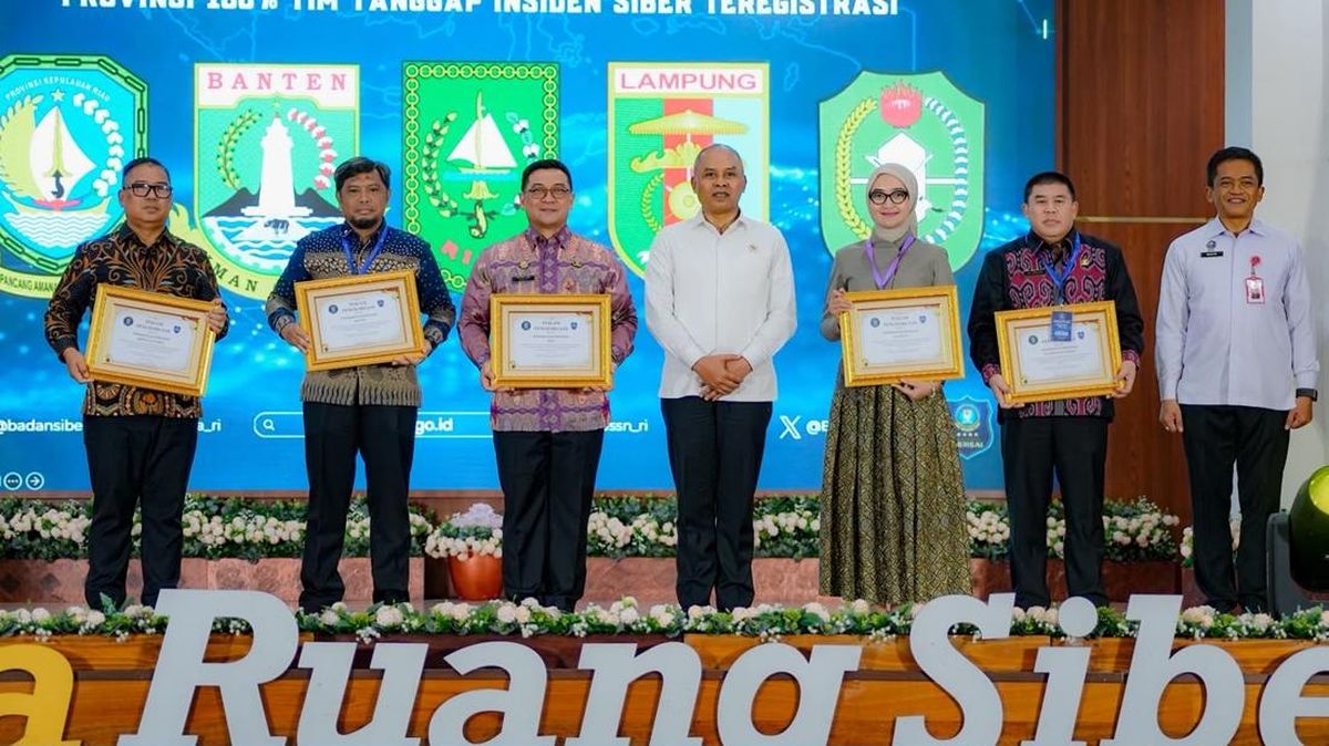 Keamanan Siber Diperkuat, Pemprov Lampung Raih Apresiasi dari BSSN — NadiKabar.com