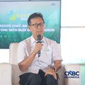 Menteri Kesehatan RI Budi Gunadi Sadikin menyampaikan pemaparannya dalam acara Health Summit 2026 hadir dengan tema "The Rising of Indonesia's Healthcare Investment" di Menara Bank Mega, Jakarta, Kamis (8/10/2026). (CNBC Indonesia/Faisal Rahman)
