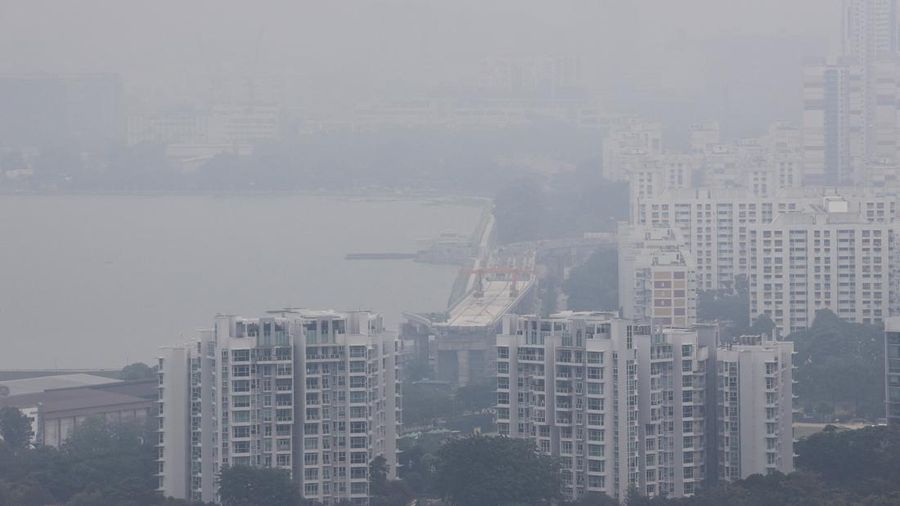 FILE PHOTO: Polusi udara di Singapura karena kabut asap, September 2026 REUTERS/Suhaimi Abdullah/File Photo