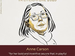 Penyair Anne Carson Raih Nobel Sastra 2026