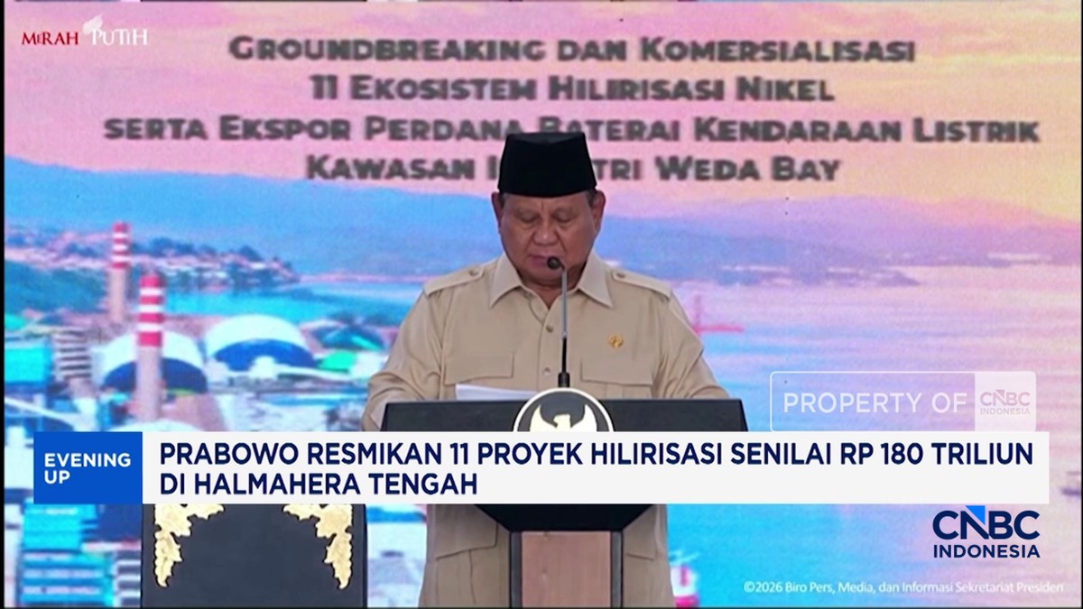 Video: Prabowo Resmikan 11 Proyek Hilirisasi Senilai Rp. 180 T