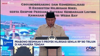 Prabowo Resmikan 11 Proyek Hilirisasi Senilai Rp. 180 T Di Halmahera Tengah