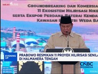Prabowo Resmikan 11 Proyek Hilirisasi Senilai Rp. 180 T Di Halmahera Tengah