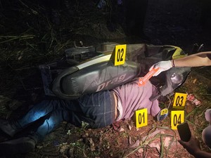 Pembunuh Petani yang Ditemukan Tewas Tertindih Motor Menyerahkan Diri